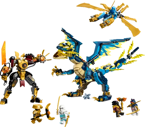 LEGO box 71796 Elemental Dragon vs. The Empress Mech