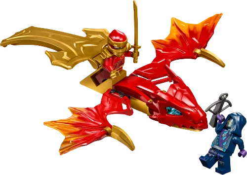 Scatola LEGO 71801 Attacco del Rising Dragon di Kai