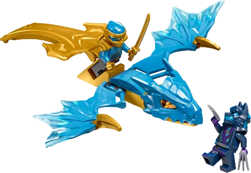 Scatola LEGO 71802 Attacco del Rising Dragon di Nya
