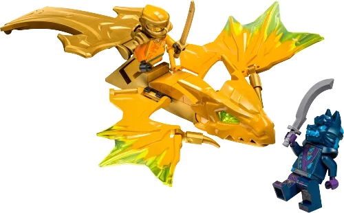 Scatola LEGO 71803 Attacco del Rising Dragon di Arin