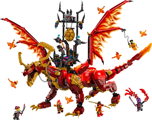 LEGO box 71822 Source Dragon of Motion