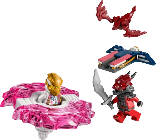 Scatola LEGO 71824 Spinner del drago Spinjitzu di Sora