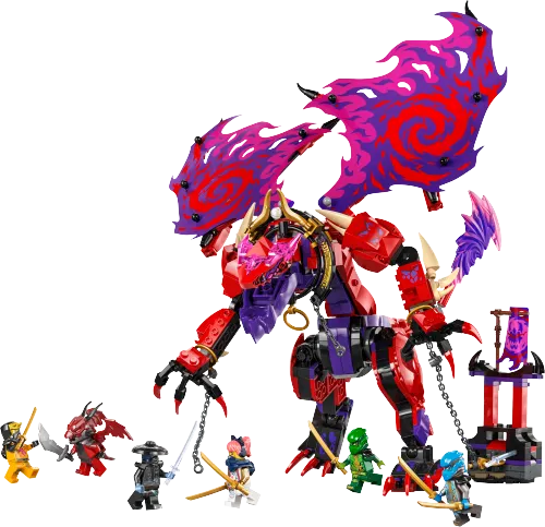LEGO box 71832 Thunderfang Dragon of Chaos