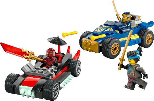 LEGO box 71840 Rogue vs. Drix Race Car Duel