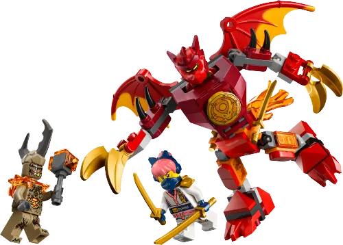Scatola LEGO 71851 Battle Pack Mech Drago di Kai