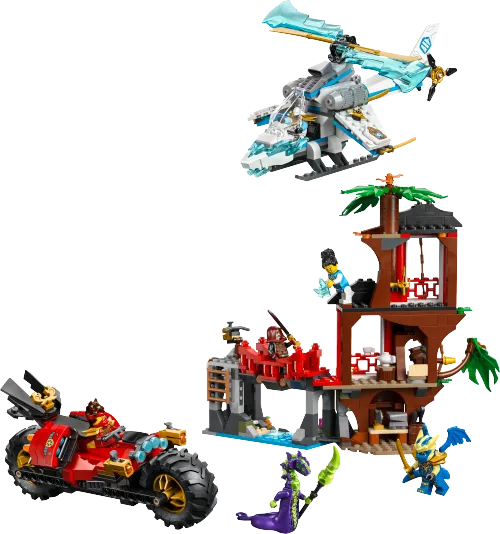LEGO box 71857 Ninja Vehicle Tree House Battle