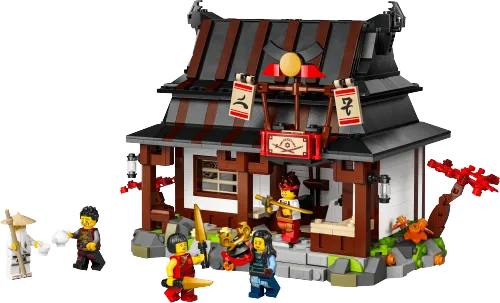 Scatola LEGO 71858 La bottega delle Quattro Armi – 15° anniversario