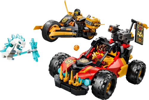 Scatola LEGO 71864 Veicoli combinanti di Kai e Cole