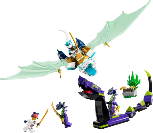 LEGO box 71865 Zane's Ice Dragon Battle