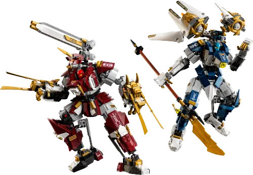 Scatola LEGO 71870 Mech Titanici Gemelli