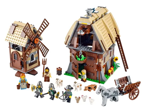 LEGO box 7189 Mill Village Raid