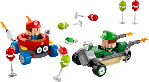 LEGO box 72034 Mario Kart™ – Baby Mario vs. Baby Luigi