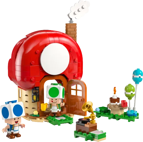 LEGO box 72041 Party at Toad's House