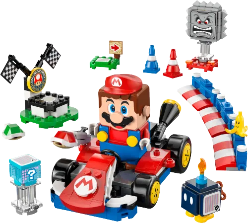 LEGO box 72043 Mario Kart™ – Interactive LEGO® Mario™ & Standard Kart