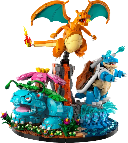 LEGO box 72153 Venusaur, Charizard and Blastoise