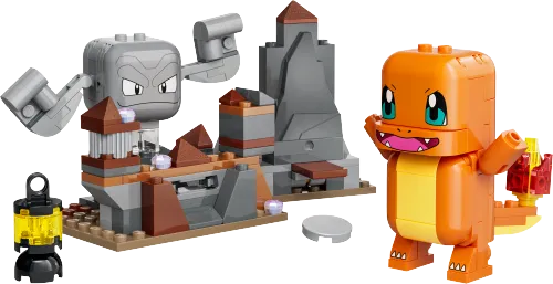 LEGO box 72157 SMART Play™: Charmander and Geodude's Cavern Clash