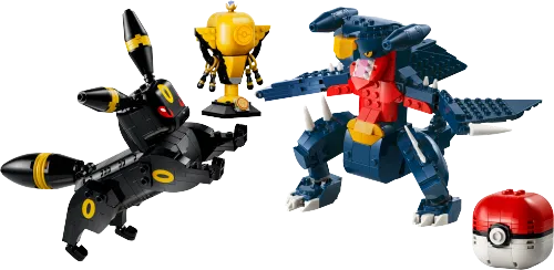 LEGO box 72165 SMART Play™: Umbreon vs. Garchomp Championship Battle