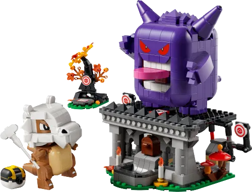LEGO box 72166 SMART Play™: Cubone and Gengar's Spooky Showdown