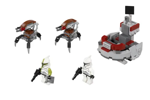 Boîte LEGO 75000 Clone Troopers™ vs. Droïdekas™