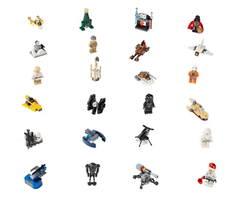 Boîte LEGO 75056 Le calendrier de l'Avent LEGO® Star Wars™