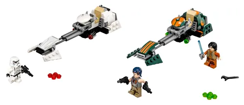 Boîte LEGO 75090 Ezra's Speeder Bike™