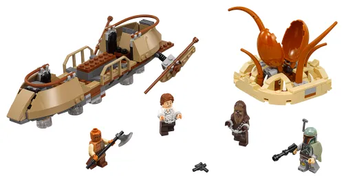 Boîte LEGO 75174 Évasion de Desert Skiff