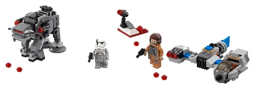 Boîte LEGO 75195 Microfighter Ski Speeder™ vs. Quadripode du Premier Ordre™
