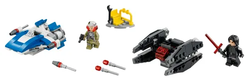 LEGO box 75196 A-Wing™ vs. TIE Silencer™ Microfighters