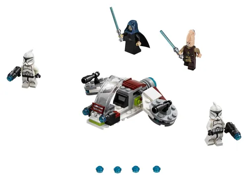 LEGO box 75206 Jedi™ and Clone Troopers™ Battle Pack