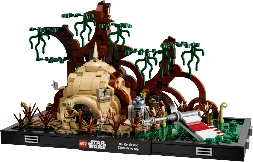 LEGO box 75330 Dagobah™ Jedi™ Training Diorama