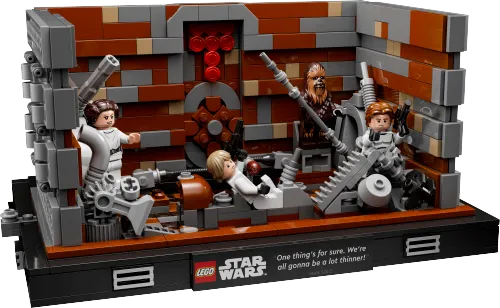 LEGO box 75339 Death Star™ Trash Compactor Diorama