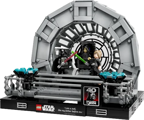 LEGO box 75352 Emperor's Throne Room™ Diorama