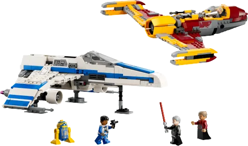 LEGO box 75364 New Republic E-Wing™ vs. Shin Hati’s Starfighter™