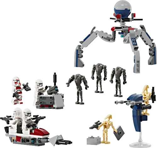 LEGO box 75372 Clone Trooper™ & Battle Droid™ Battle Pack
