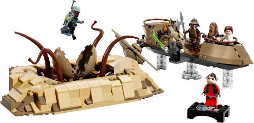 LEGO box 75396 Desert Skiff & Sarlacc Pit