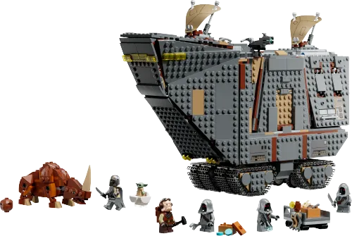 Scatola LEGO 75453 Sandcrawler™ e Mudhorn Offworld