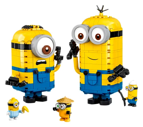 LEGO box 75551 Brick-built Minions and their Lair