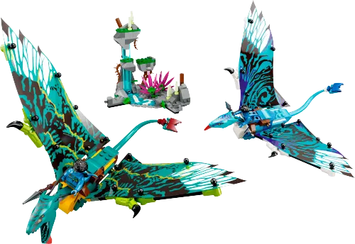 LEGO box 75572 Jake & Neytiri’s First Banshee Flight