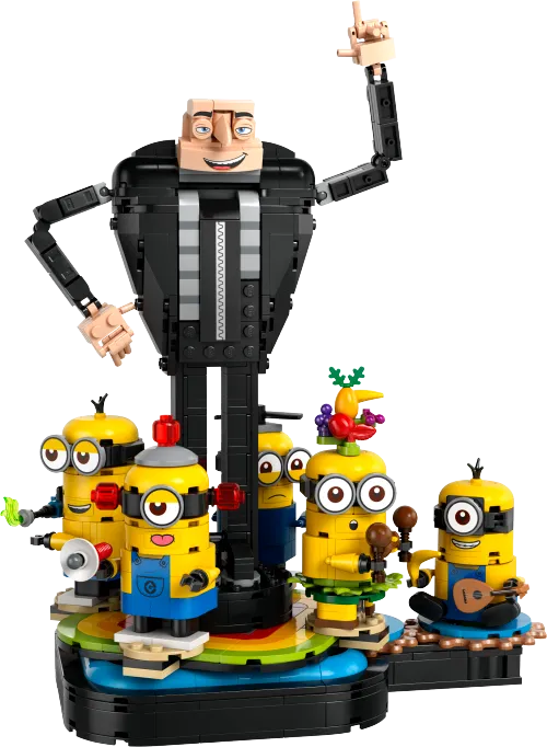 LEGO box 75582 Brick-Built Gru and Minions