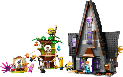 LEGO box 75583 Minions and Gru's Family Mansion