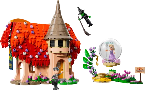 LEGO box 75690 Glinda & Elphaba Visit Munchkinland
