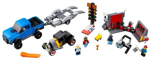 LEGO box 75875 Ford F-150 Raptor & Ford Model A Hot Rod