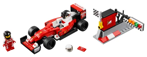 Caja de LEGO 75879 SF16-H de la escudería Ferrari