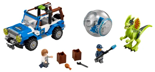 LEGO box 75916 Dilophosaurus Ambush