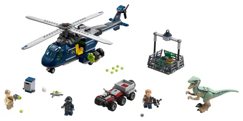 LEGO box 75928 Blue's Helicopter Pursuit