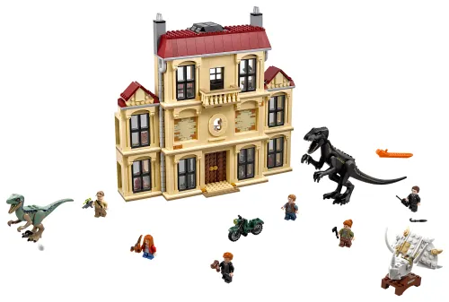 LEGO box 75930 Indoraptor Rampage at Lockwood Estate