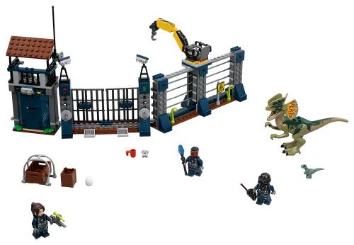 Scatola LEGO 75931 Attacco all'avamposto del Dilofosauro