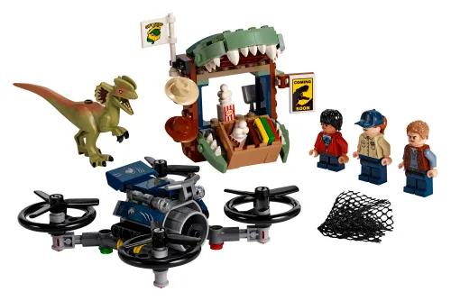 Scatola LEGO 75934 Dilofosauro in fuga