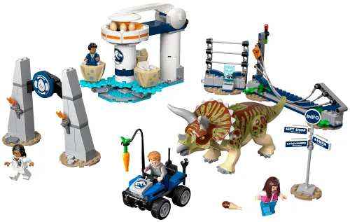 Scatola LEGO 75937 L'assalto del Triceratopo