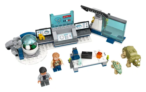 Scatola LEGO 75939 Il laboratorio del Dottor Wu: fuga dei baby dinosauri
